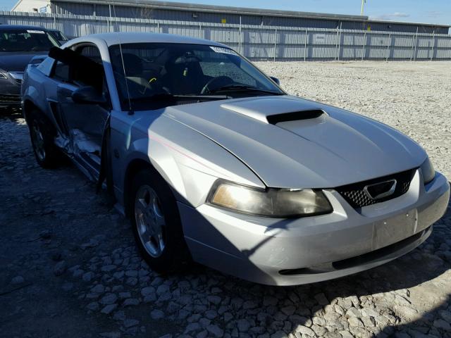 1FAFP40654F235858 - 2004 FORD MUSTANG SILVER photo 1