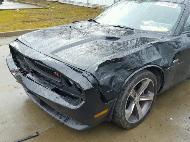 2C3CDYBT7EH224882 - 2014 DODGE CHALLENGER BLACK photo 9