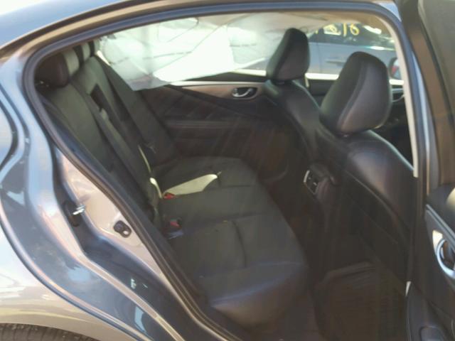 JN1BV7AP3FM346434 - 2015 INFINITI Q50 BASE Gris foto 6