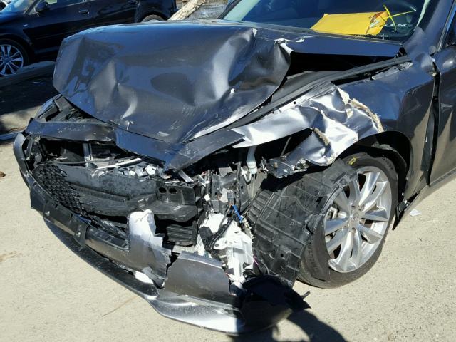 JN1BV7AP3FM346434 - 2015 INFINITI Q50 BASE Gris foto 9