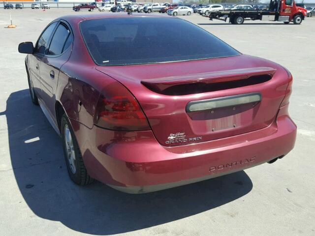 2G2WP552161116578 - 2006 PONTIAC GRAND PRIX Bordo foto 3