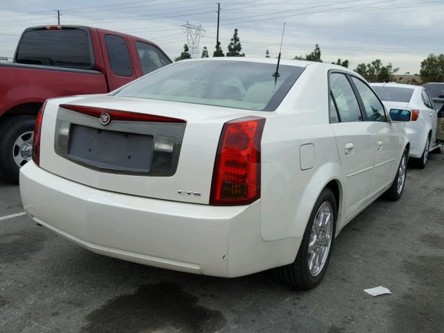 1G6DM57NX30129861 - 2003 CADILLAC CTS WHITE photo 4