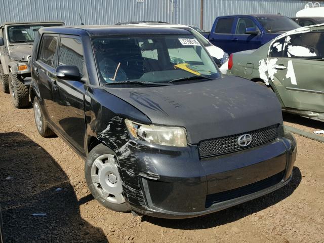 JTLKE50E681050043 - 2008 TOYOTA SCION XB შავი ფოტო 1