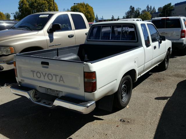 JT4VN93D0P5036519 - 1993 TOYOTA PICKUP 1/2 WHITE photo 4