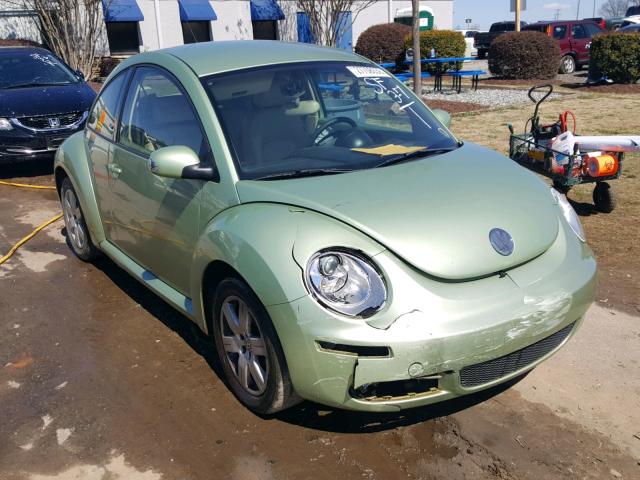 3VWPW31CX7M511971 - 2007 VOLKSWAGEN NEW BEETLE მწვანე ფოტო 1