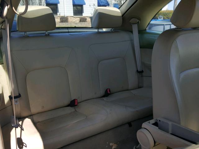 3VWPW31CX7M511971 - 2007 VOLKSWAGEN NEW BEETLE მწვანე ფოტო 6