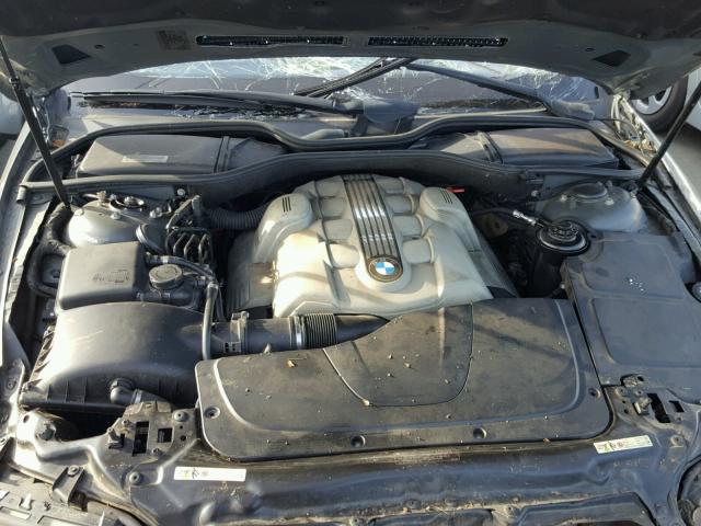 WBAGN63514DS55472 - 2004 BMW 745 LI GRAY photo 7