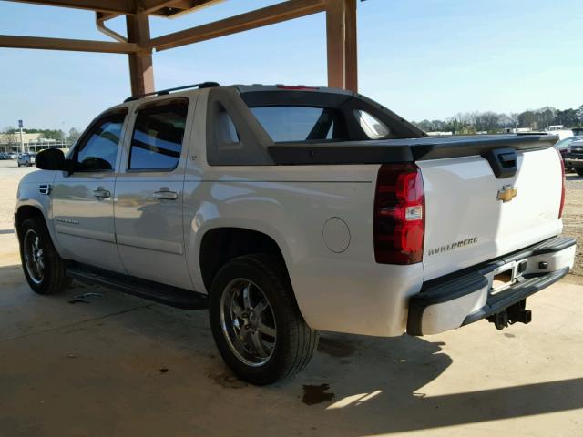 3GNEC12J17G112232 - 2007 CHEVROLET AVALANCHE WHITE photo 3