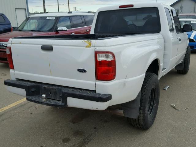 1FTYR14VX3PA38691 - 2003 FORD RANGER SUP WHITE photo 4