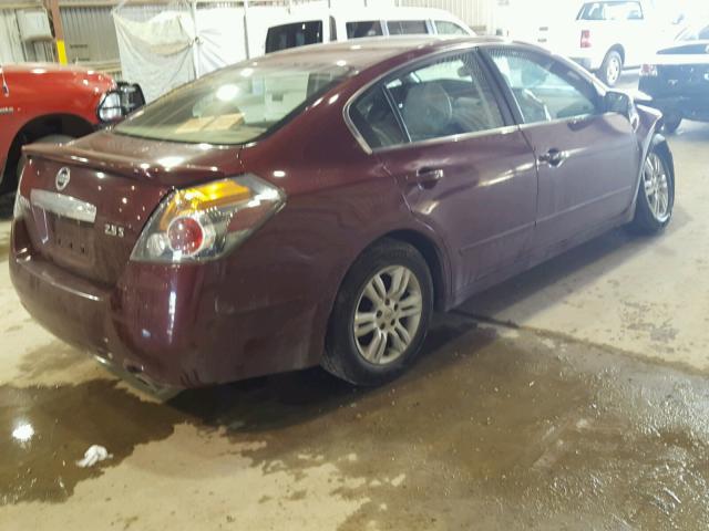 1N4AL2AP5CN488653 - 2012 NISSAN ALTIMA BAS MAROON photo 4