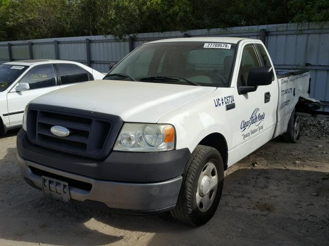 1FTRF12228KD28112 - 2008 FORD F150 WHITE photo 2