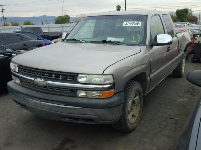 2GCEK19T3X1263004 - 1999 CHEVROLET SILVERADO TAN photo 2