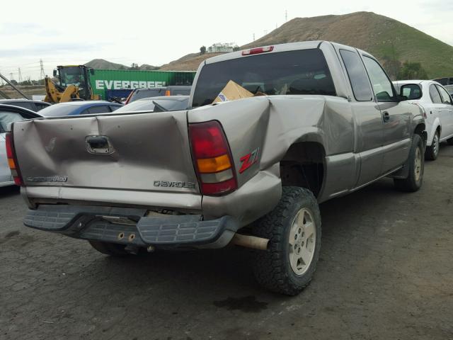 2GCEK19T3X1263004 - 1999 CHEVROLET SILVERADO TAN photo 4