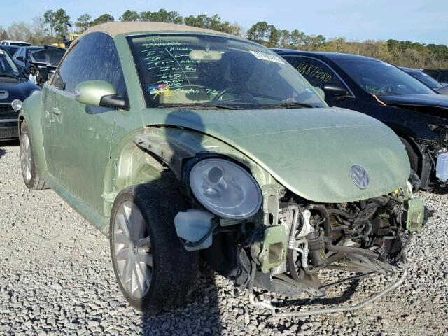 3VWRF31Y78M400722 - 2008 VOLKSWAGEN NEW BEETLE 绿色 照片 1