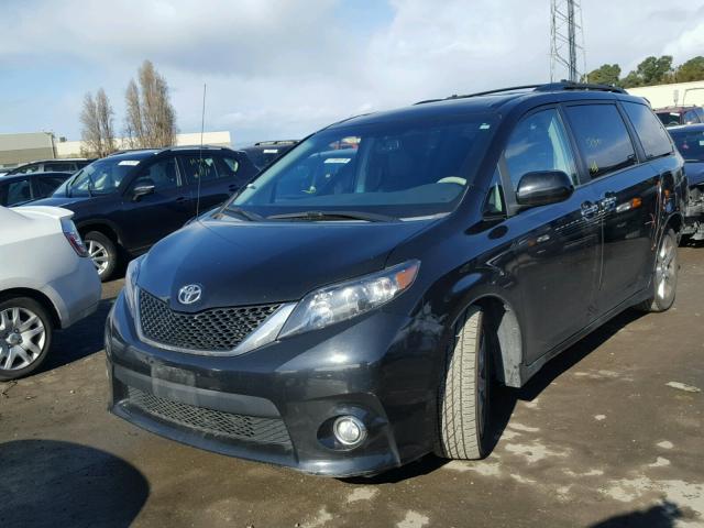 5TDXK3DC3DS295290 - 2013 TOYOTA SIENNA SPO BLACK photo 2