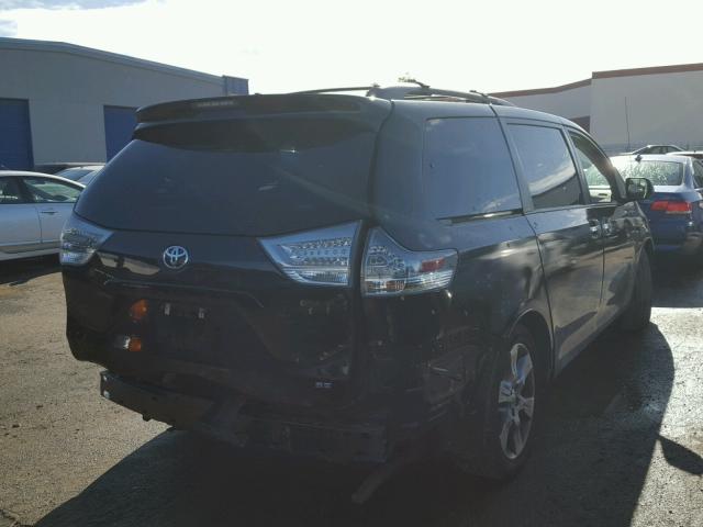 5TDXK3DC3DS295290 - 2013 TOYOTA SIENNA SPO BLACK photo 4