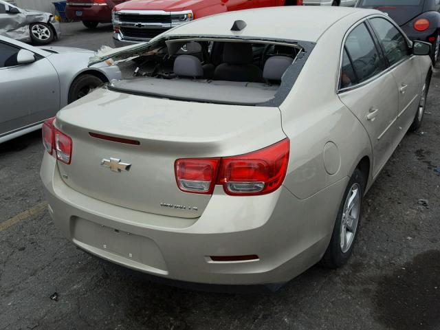 1G11B5SL7EF248309 - 2014 CHEVROLET MALIBU LS თაფლისფერი ფოტო 4