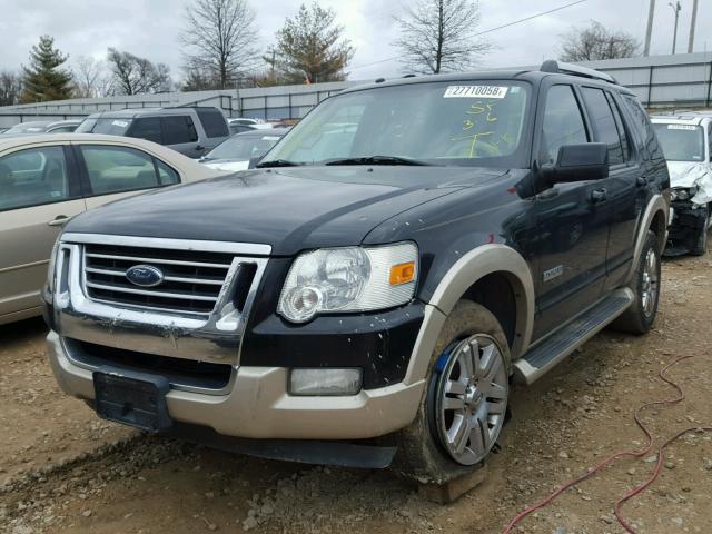 1FMEU74886UB28924 - 2006 FORD EXPLORER E BLACK photo 2