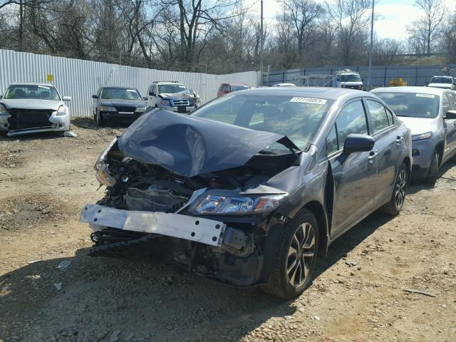 19XFB2F86FE066629 - 2015 HONDA CIVIC EX Boz foto 2
