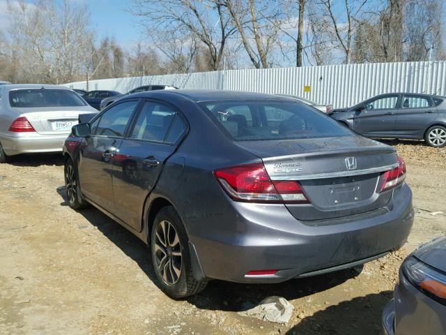 19XFB2F86FE066629 - 2015 HONDA CIVIC EX Boz foto 3