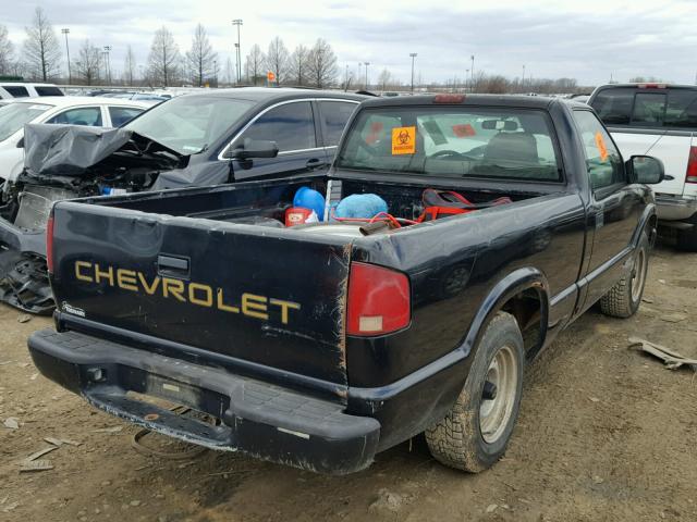 1GCCS1445Y8128421 - 2000 CHEVROLET S TRUCK S1 BLACK photo 4