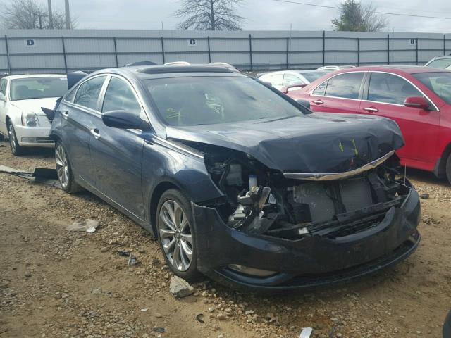 5NPEC4ACXCH406131 - 2012 HYUNDAI SONATA SE BLACK photo 1