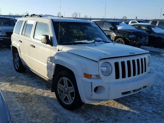 1J8FF28WX7D413245 - 2007 JEEP PATRIOT SP WHITE photo 1