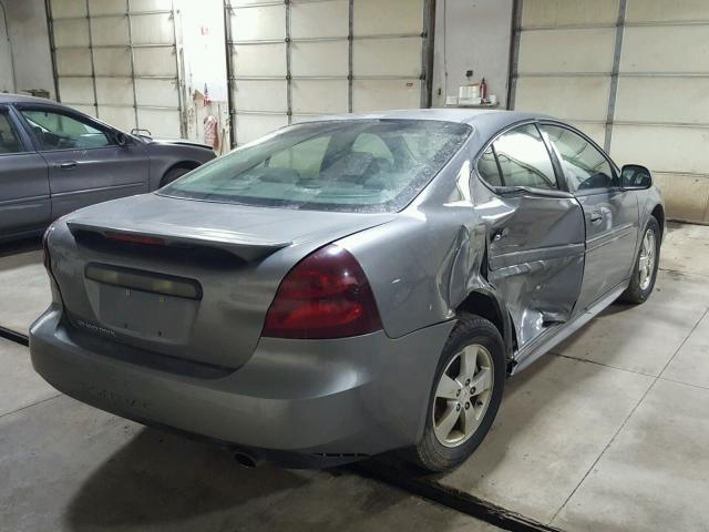 2G2WP552671150355 - 2007 PONTIAC GRAND PRIX GRAY photo 4