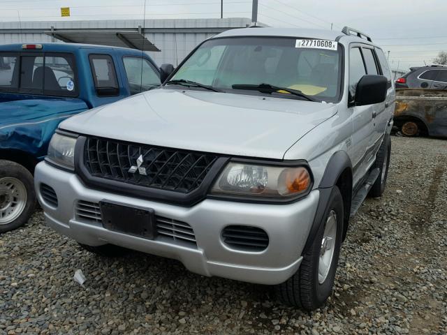 JA4MT21HX3J046470 - 2003 MITSUBISHI MONTERO SP SILVER photo 2