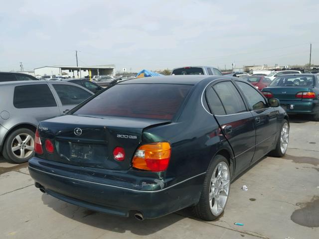 JT8BD68S4W0044712 - 1998 LEXUS GS 300 GREEN photo 4