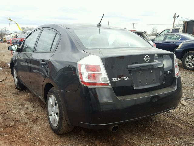 3N1AB61E97L714995 - 2007 NISSAN SENTRA 2.0 BLACK photo 3