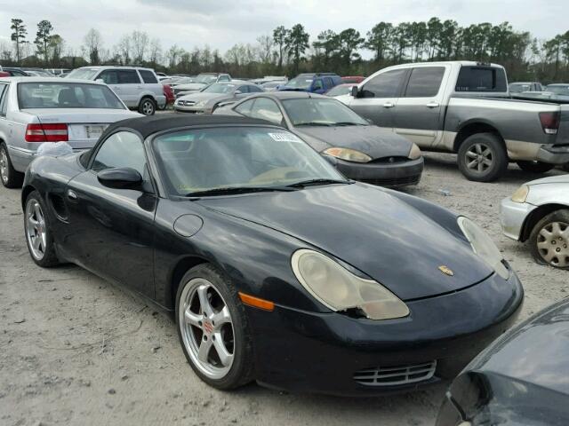 WP0CA29851U623297 - 2001 PORSCHE BOXSTER BLACK photo 1