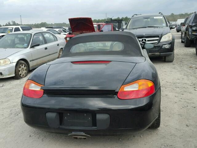 WP0CA29851U623297 - 2001 PORSCHE BOXSTER BLACK photo 6