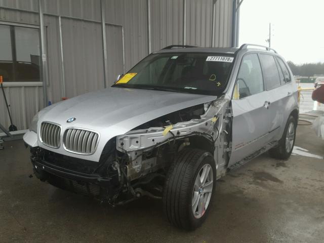 5UXZW0C56CL669243 - 2012 BMW X5 XDRIVE3 SILVER photo 2