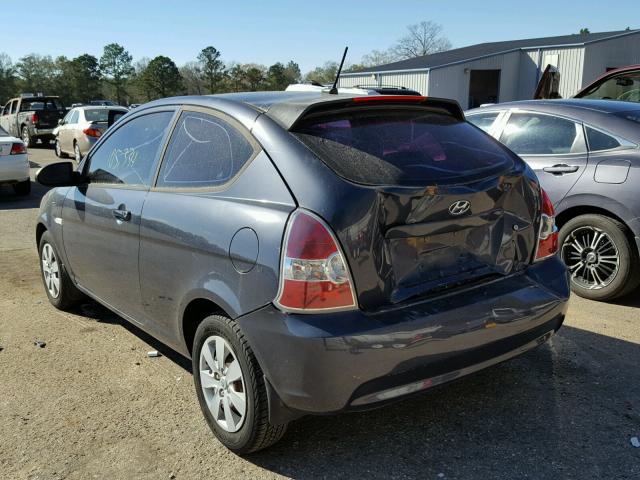 KMHCM36C49U141790 - 2009 HYUNDAI ACCENT GS GRAY photo 3