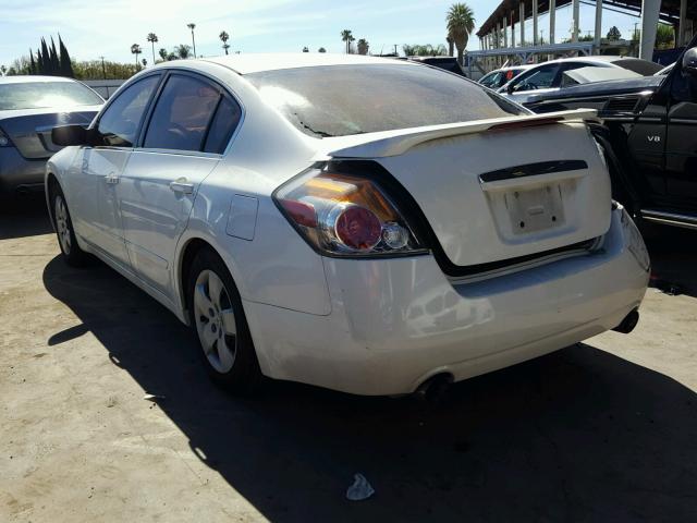 1N4AL21E47N459181 - 2007 NISSAN ALTIMA 2.5 WHITE photo 3