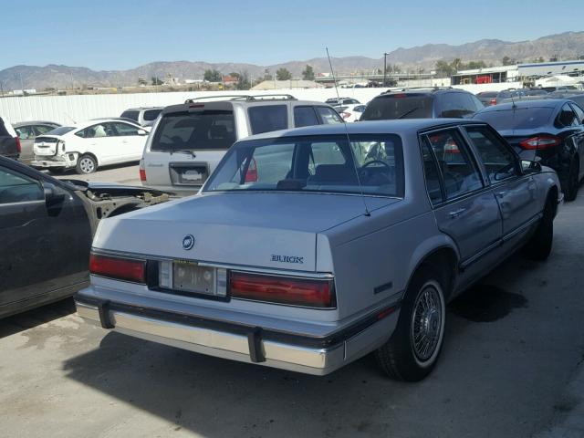 1G4HP54C6KH438327 - 1989 BUICK LESABRE CU SILVER photo 4