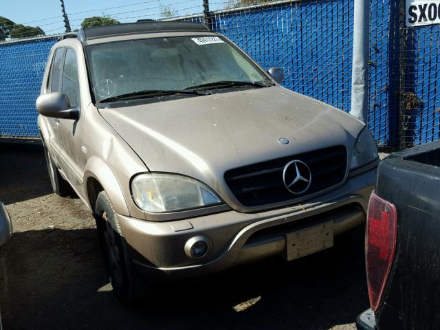 4JGAB54E71A245175 - 2001 MERCEDES-BENZ ML 320 GOLD photo 1