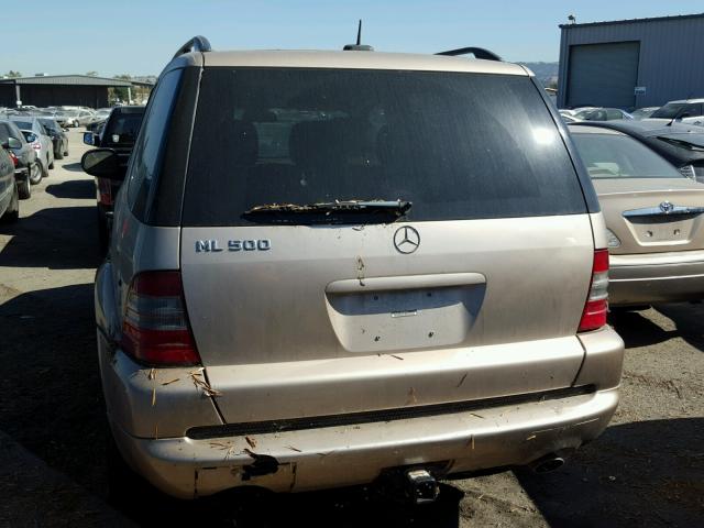 4JGAB54E71A245175 - 2001 MERCEDES-BENZ ML 320 GOLD photo 3