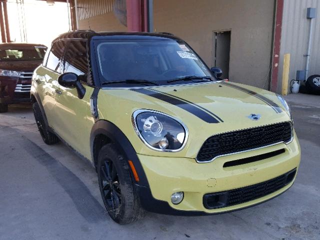 WMWZC3C55CWL87635 - 2012 MINI COOPER S C YELLOW photo 1