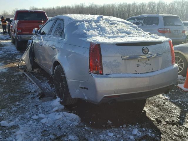 1G6DF577190173123 - 2009 CADILLAC CTS SILVER photo 3