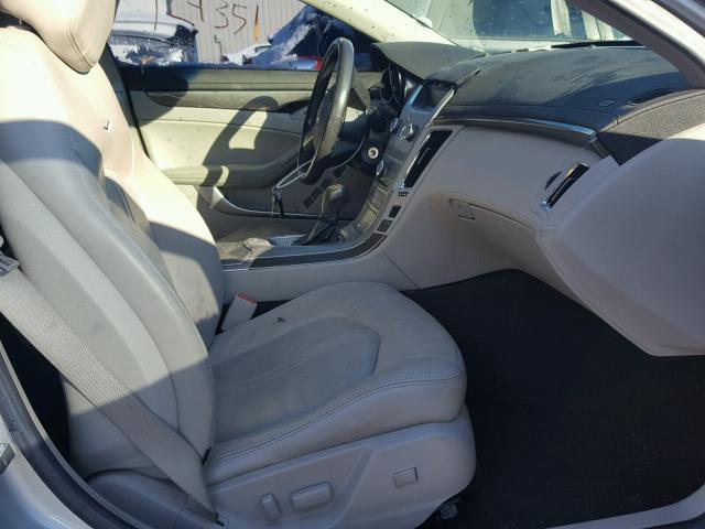 1G6DF577190173123 - 2009 CADILLAC CTS SILVER photo 5