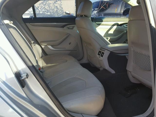 1G6DF577190173123 - 2009 CADILLAC CTS SILVER photo 6