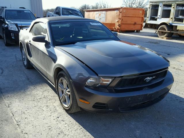 1ZVBP8EN2A5174046 - 2010 FORD MUSTANG GRAY photo 1