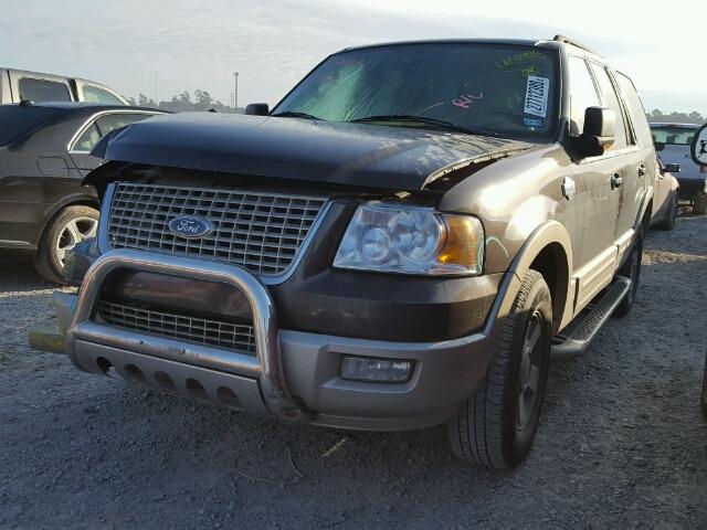 1FMPU17505LA59769 - 2005 FORD EXPEDITION CHARCOAL photo 2