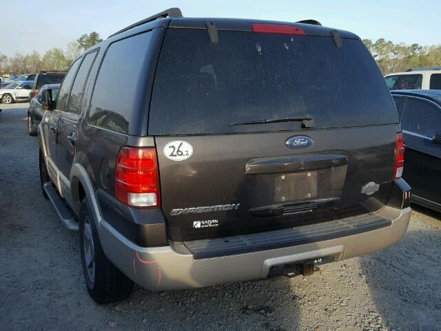 1FMPU17505LA59769 - 2005 FORD EXPEDITION CHARCOAL photo 3