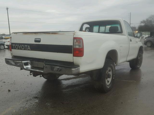 JT4VD20A9P0009062 - 1993 TOYOTA T100 WHITE photo 4