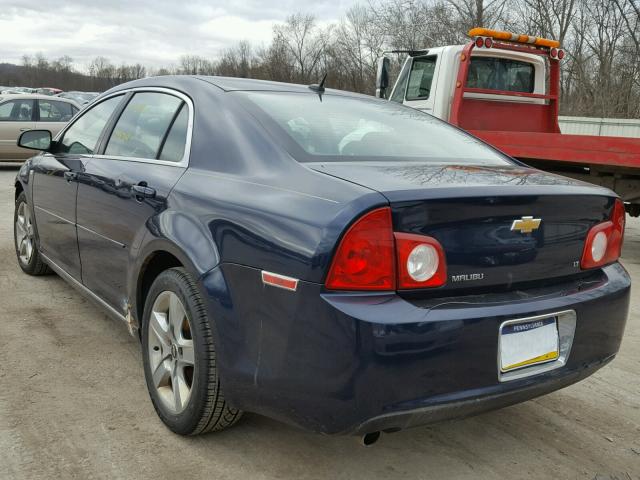 1G1ZH57B88F175456 - 2008 CHEVROLET MALIBU 1LT 蓝色 照片 3