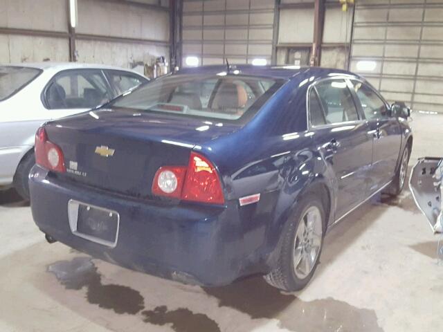 1G1ZC5EB3AF260874 - 2010 CHEVROLET MALIBU 1LT BLUE photo 4