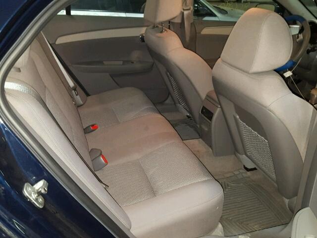 1G1ZC5EB3AF260874 - 2010 CHEVROLET MALIBU 1LT 蓝色 照片 6
